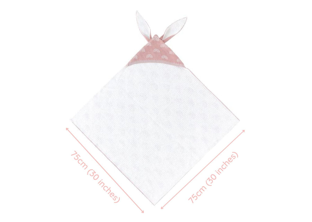 Personalized Bunny Hoodie Blanket