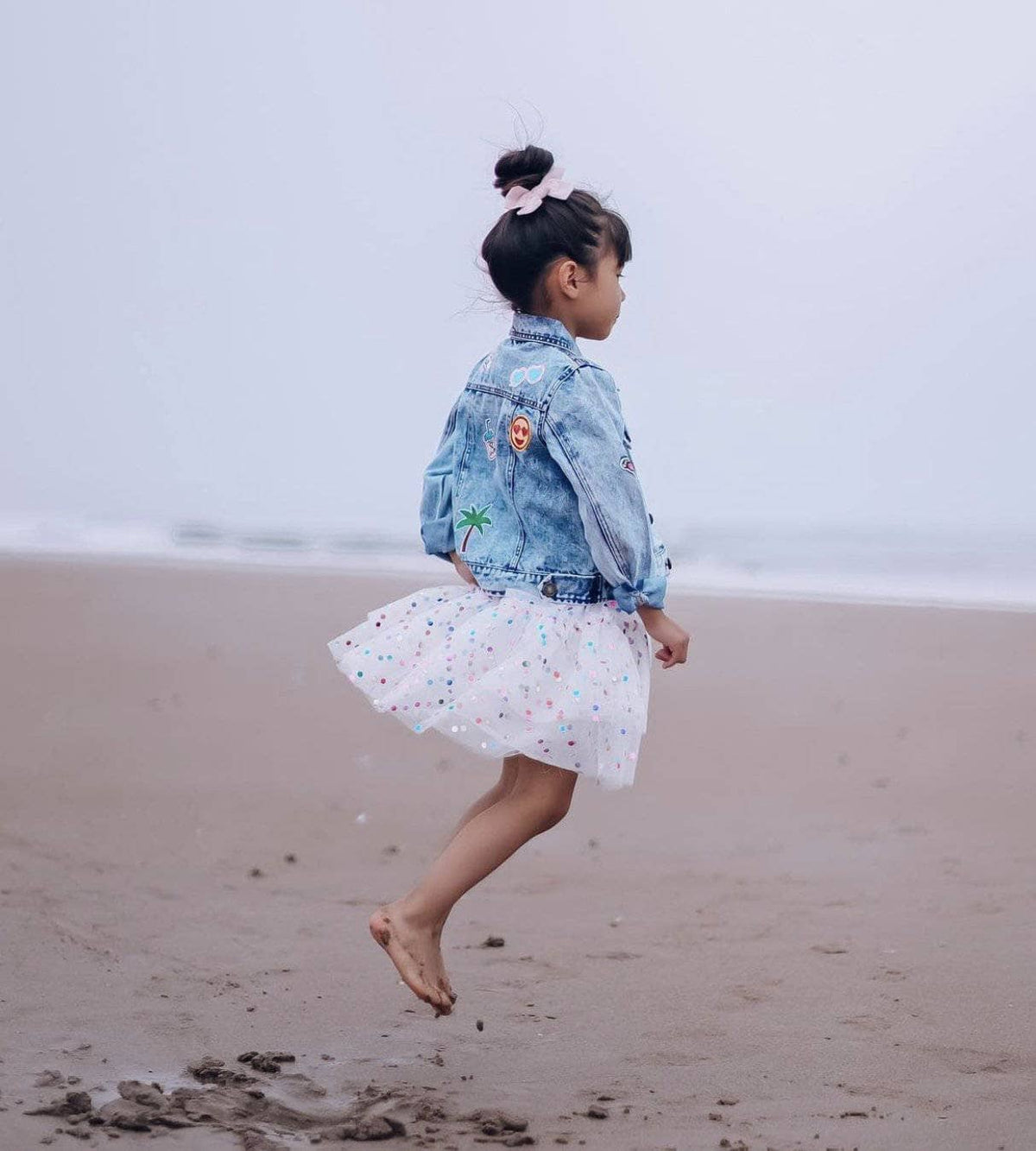 All About The Patch Crop Denim Jacket – Teen/Women
