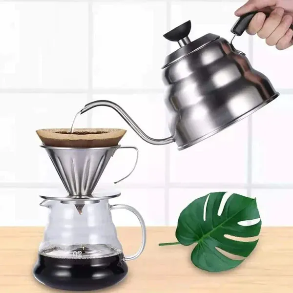 1.2L stainless steel coffee pot