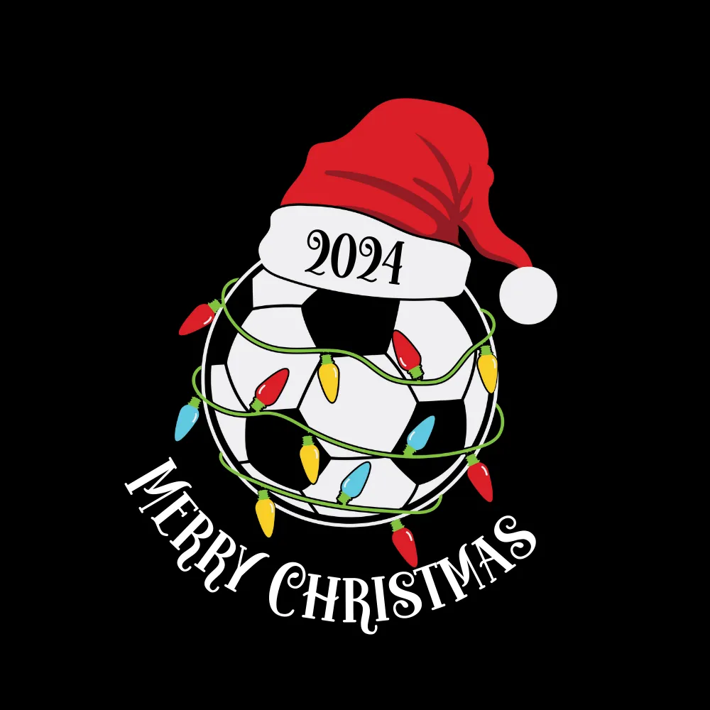 2024 Soccer Christmas Ornament