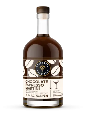 375ml Bottle - Craftwell Top Shelf - Chocolate Espresso Martini