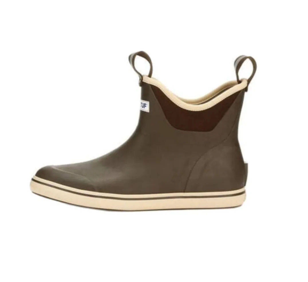 6" ANKLE DECK BOOT BROWN