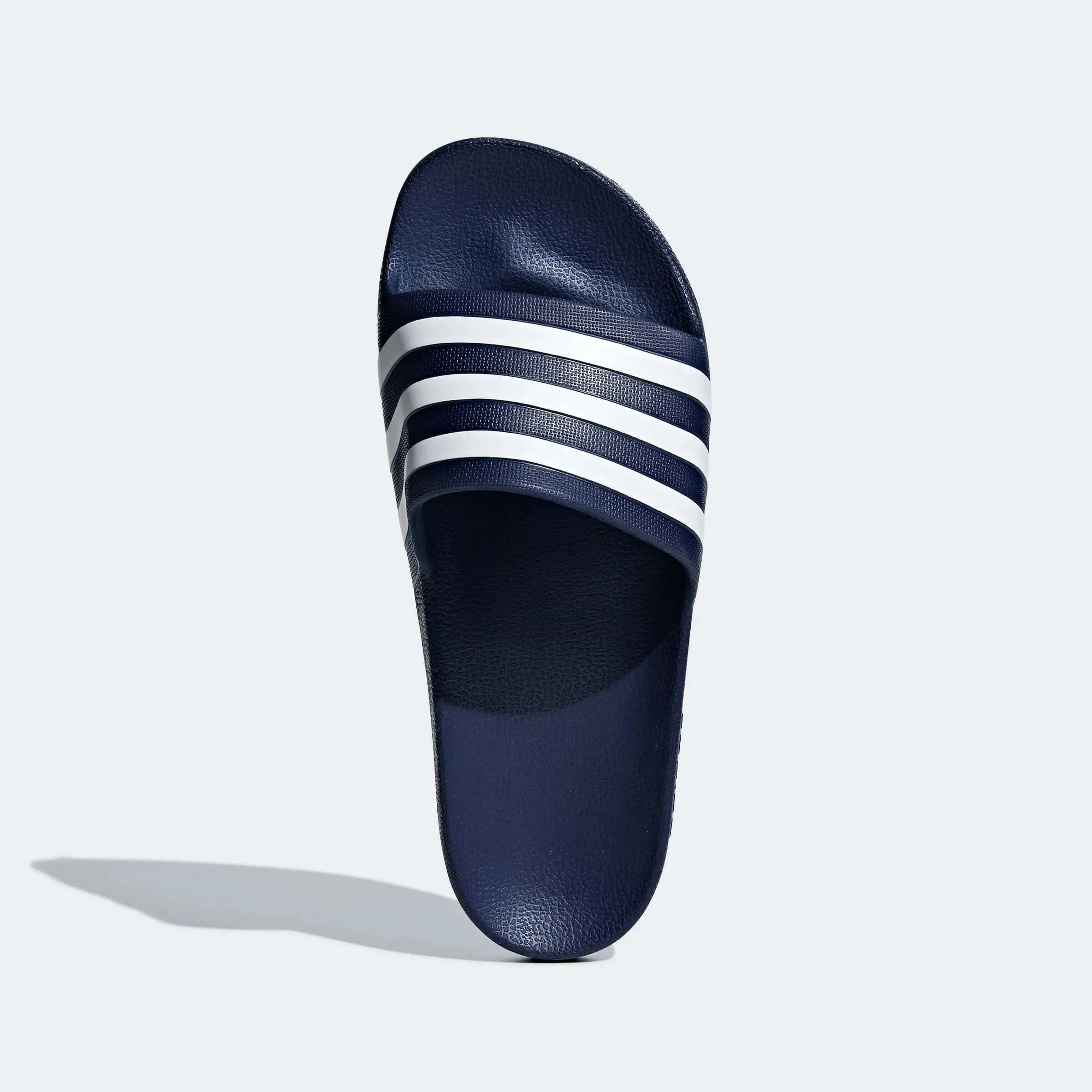 adidas Adilette Aqua Slides - Dark Blue-White