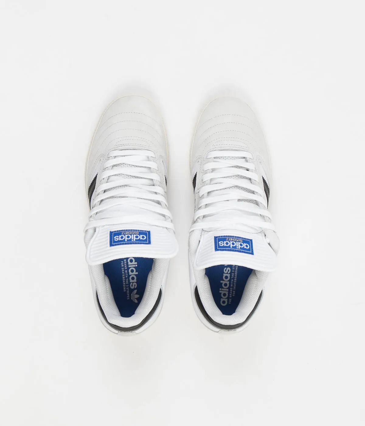 Adidas Busenitz Shoes - White / Core Black / Crystal White