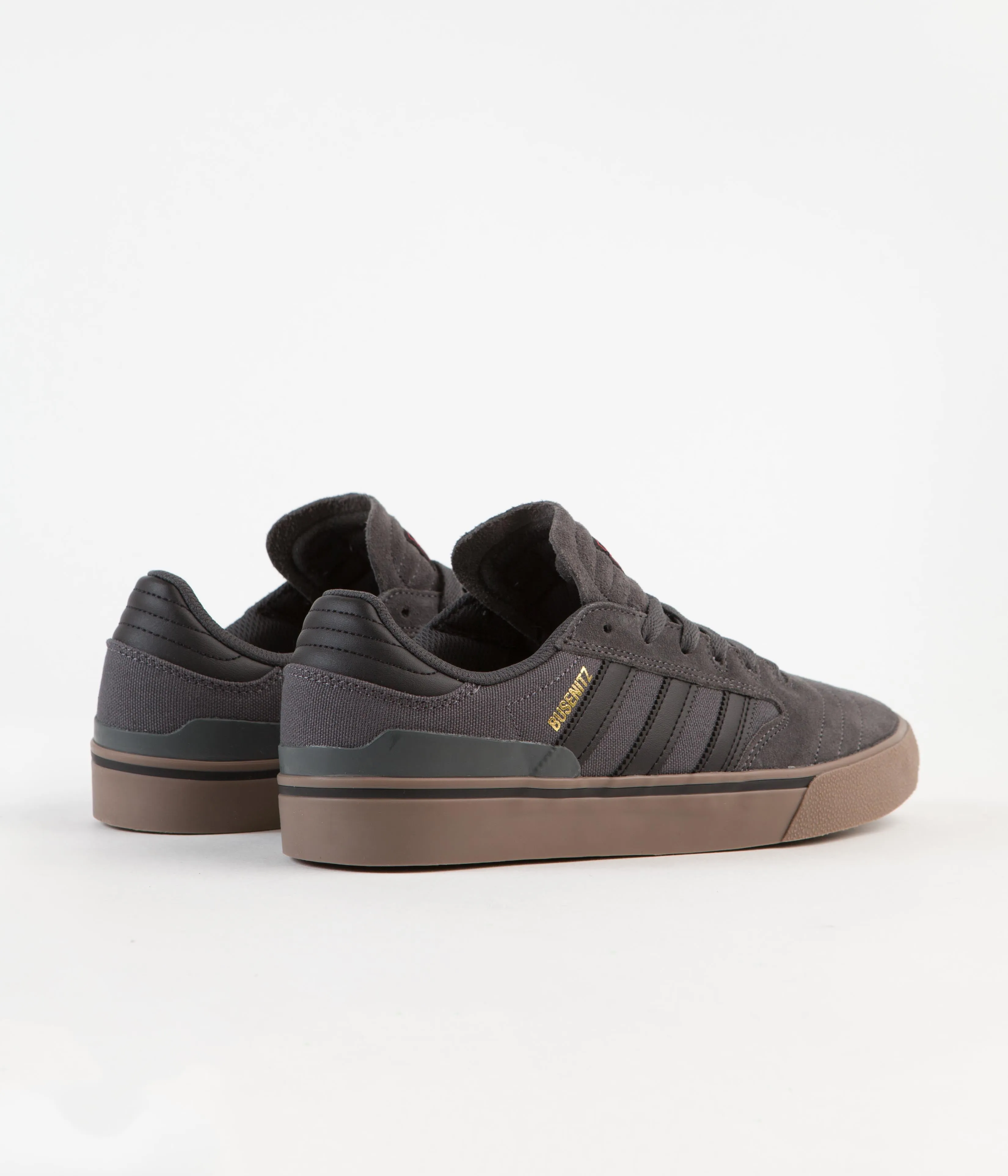 Adidas Busenitz Vulc II Shoes - Grey Six / Core Black / Gum5