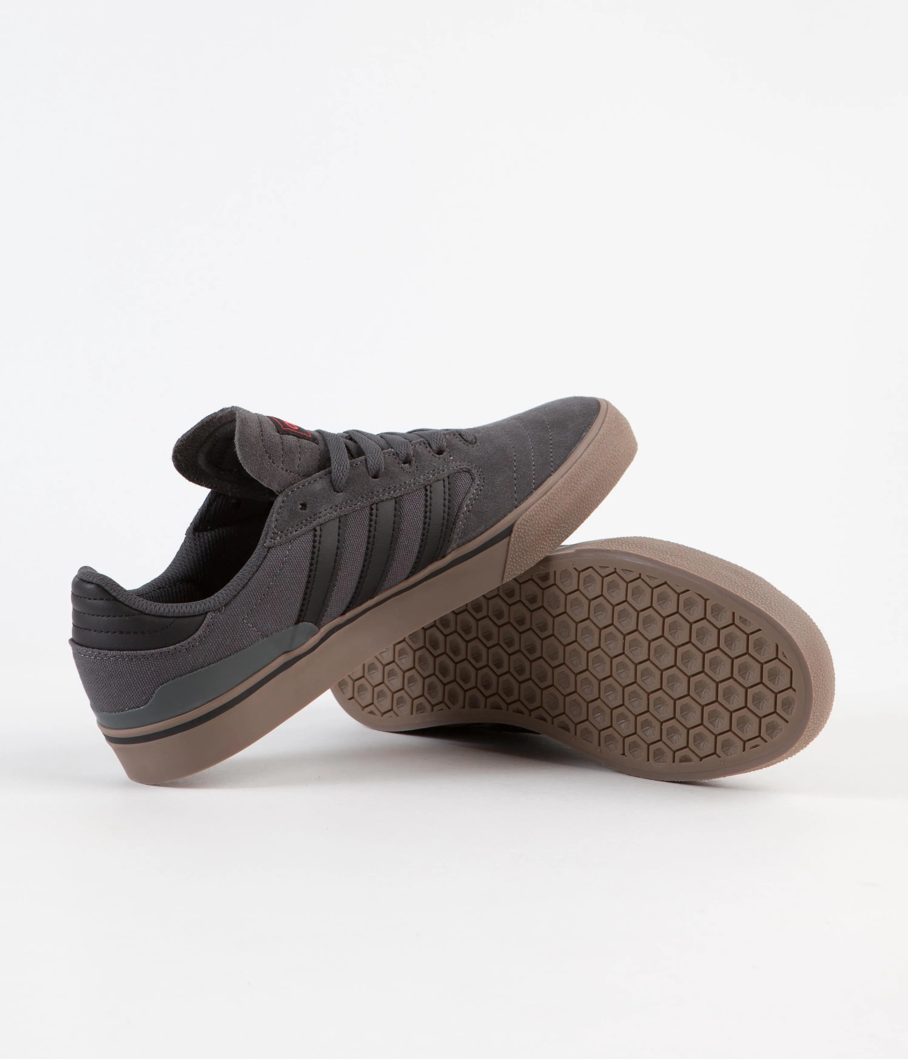 Adidas Busenitz Vulc II Shoes - Grey Six / Core Black / Gum5