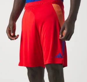 Adidas Mens Tiro 24 Shorts - Team Red / Royal Bkue