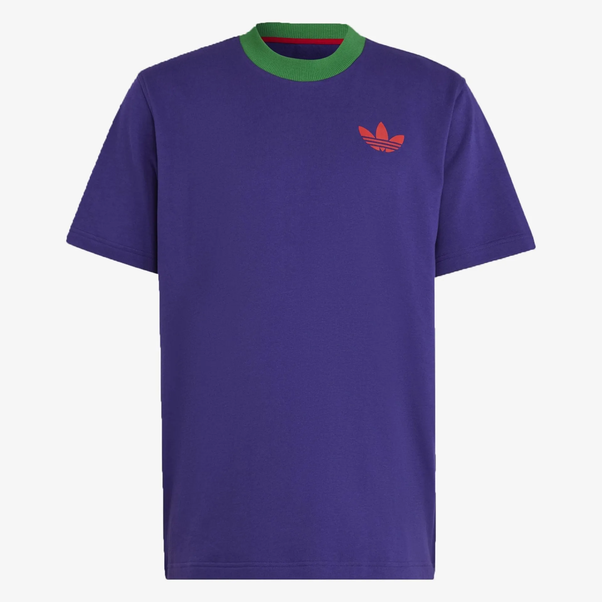 Adidas Originals | 70S LARGE TREFOIL TEE  { RICH PURPLE