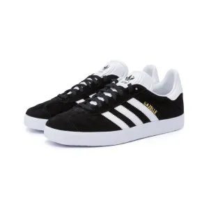 Adidas Originals Classic Gazelle Nubuck (Black/White/Gold)(BB5476)