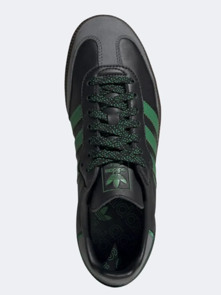 Adidas Samba Og Women Original Shoes Black/Green/Grey