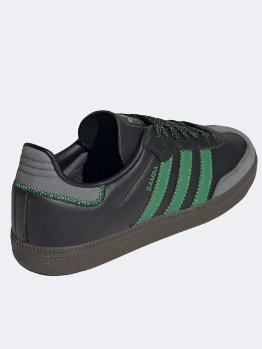 Adidas Samba Og Women Original Shoes Black/Green/Grey