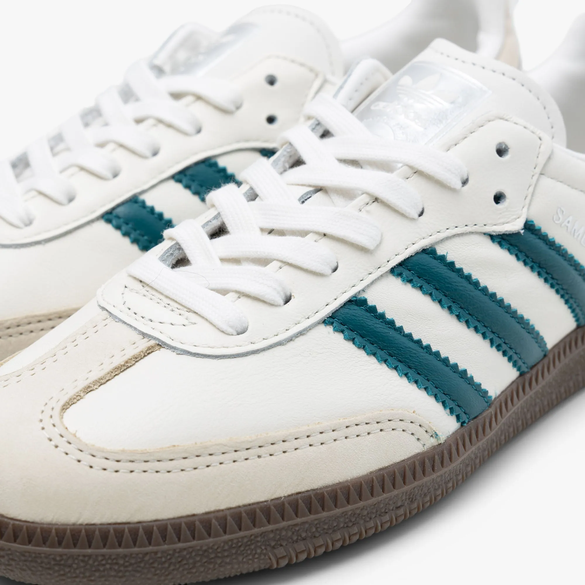 Adidas Women's Samba OG Cloud White / Legacy Teal - Wonder White