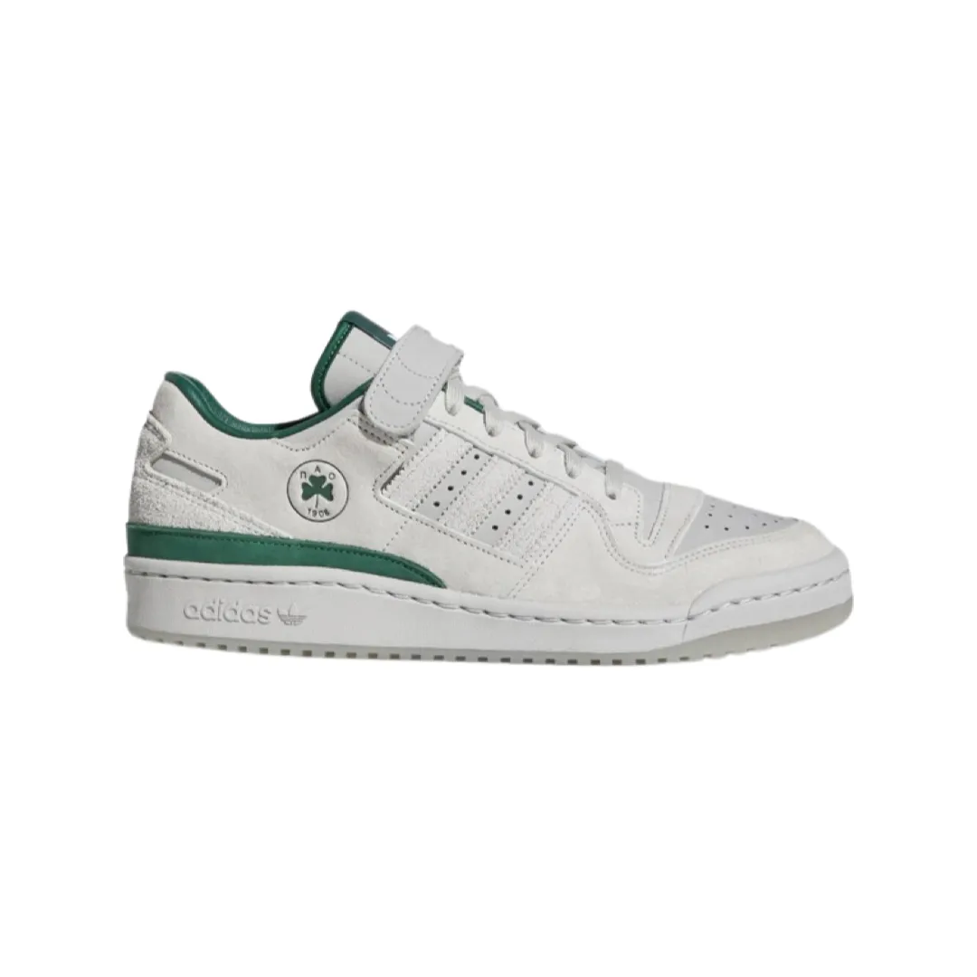 Adidas x BSTN Forum 84 Low Panathinaikos Grey Two Dark Green Cloud White