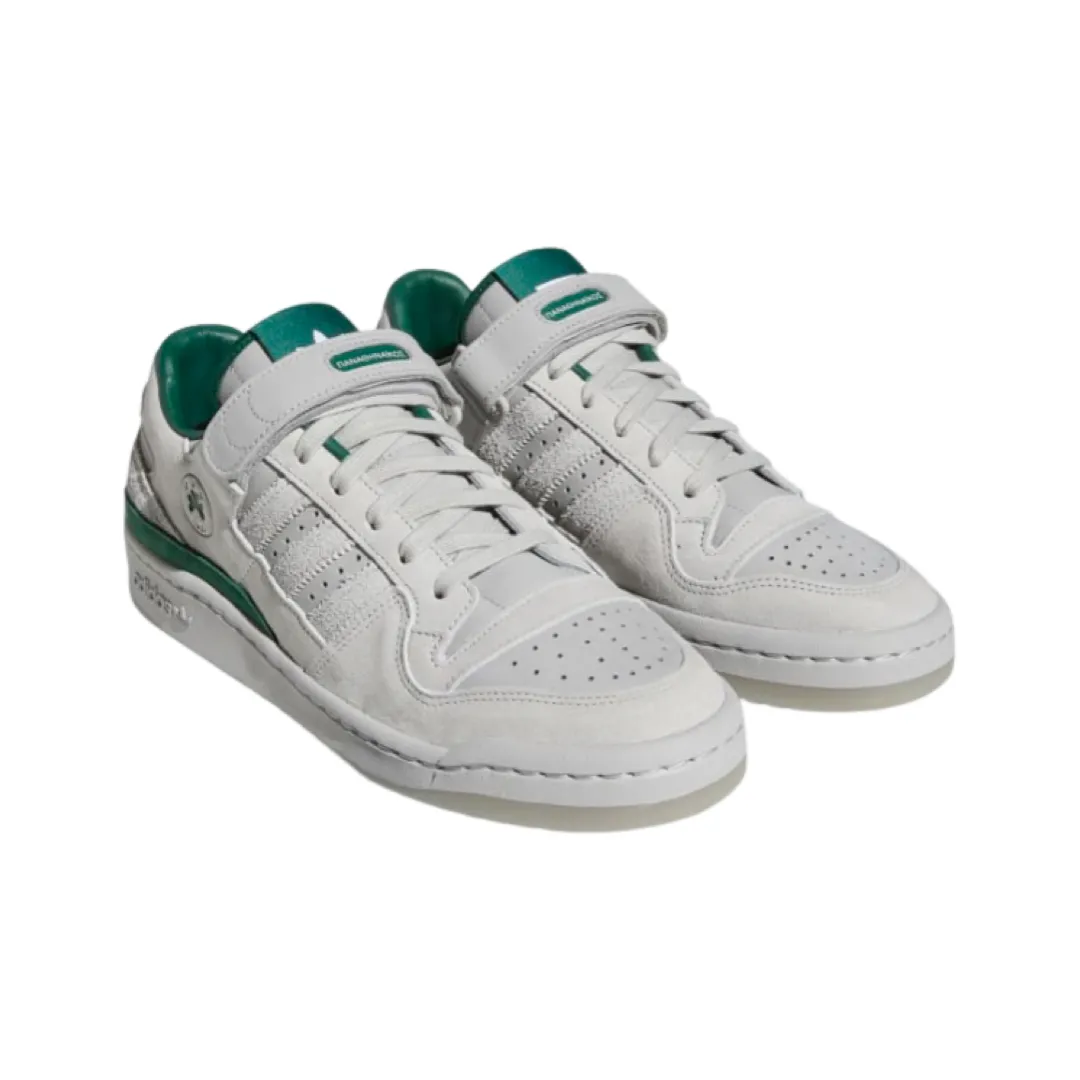 Adidas x BSTN Forum 84 Low Panathinaikos Grey Two Dark Green Cloud White