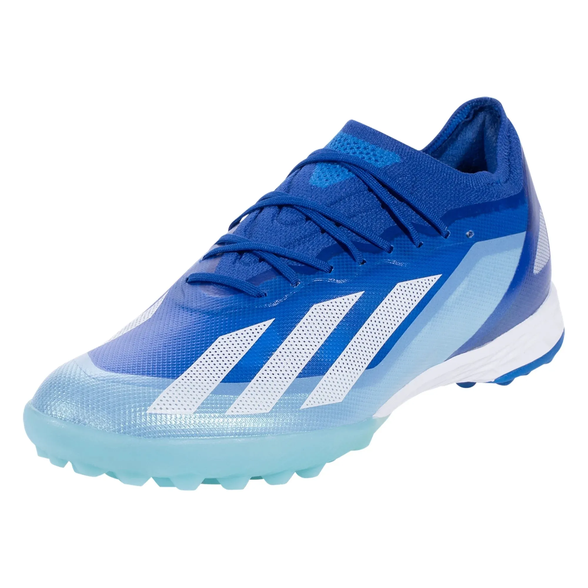 adidas X CrazyFast.1 TF Turf Soccer Cleat - Bright Royal/White/Solar Red