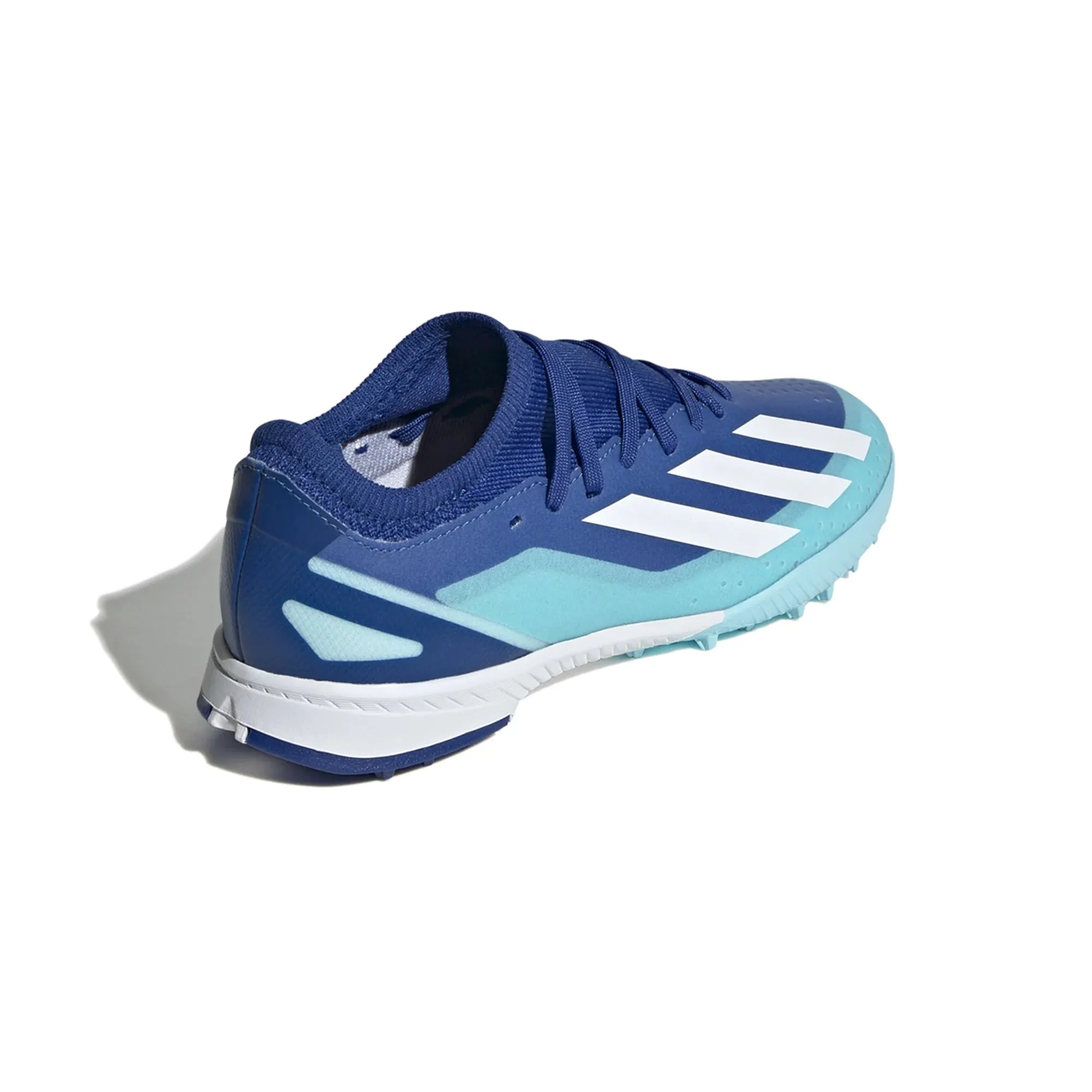 adidas X CrazyFast.3 TF Junior Turf Soccer Cleat - Bright Royal/White/Solar Red