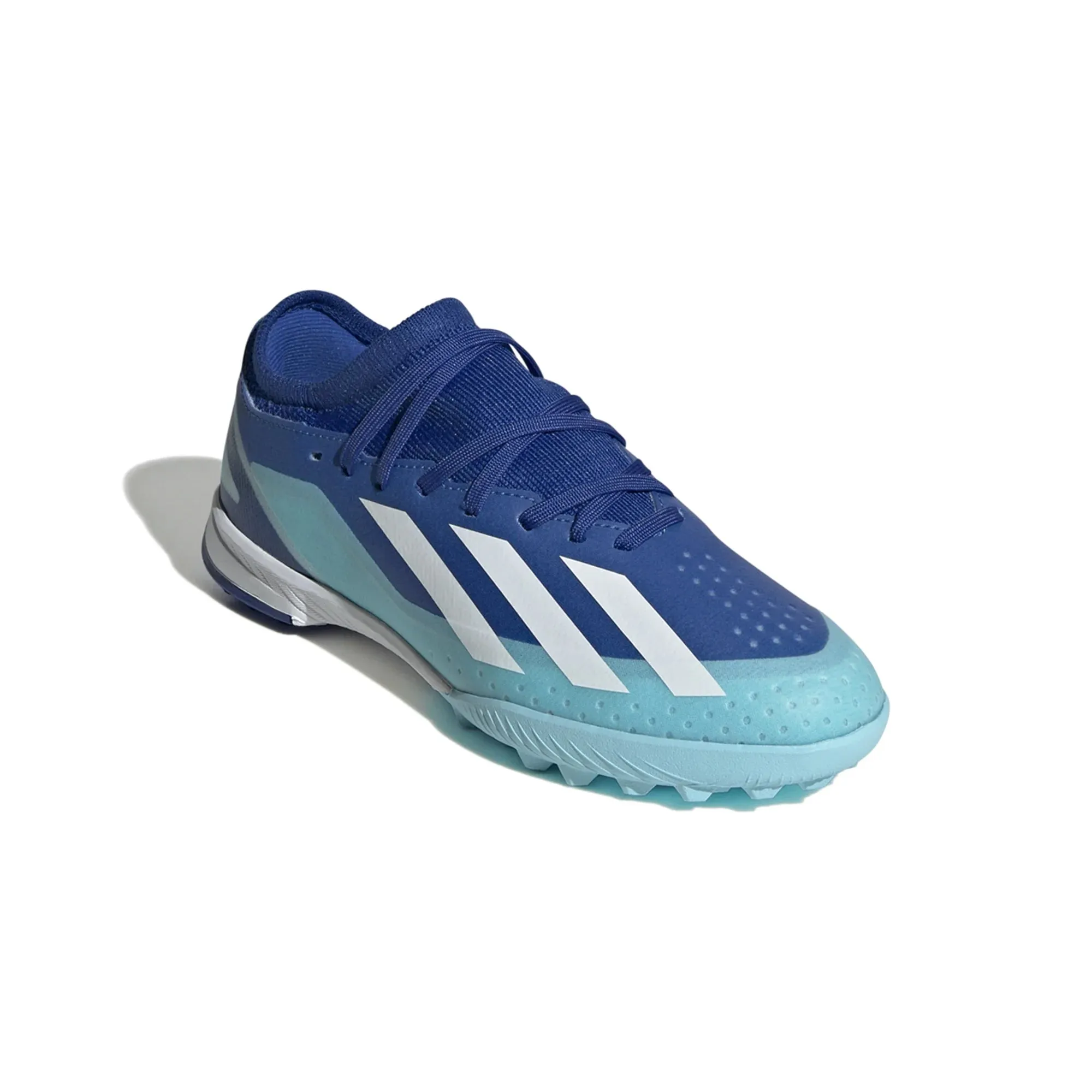 adidas X CrazyFast.3 TF Junior Turf Soccer Cleat - Bright Royal/White/Solar Red