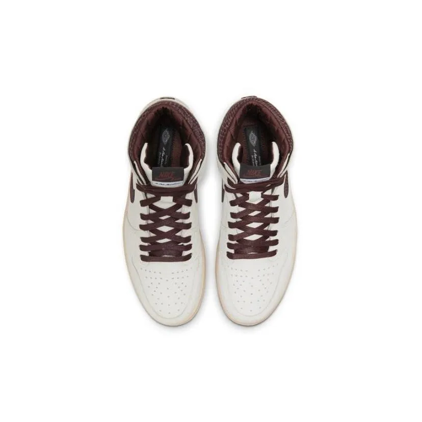 Air Jordan 1 High Retro A Ma Maniere Sail Burgundy Crush