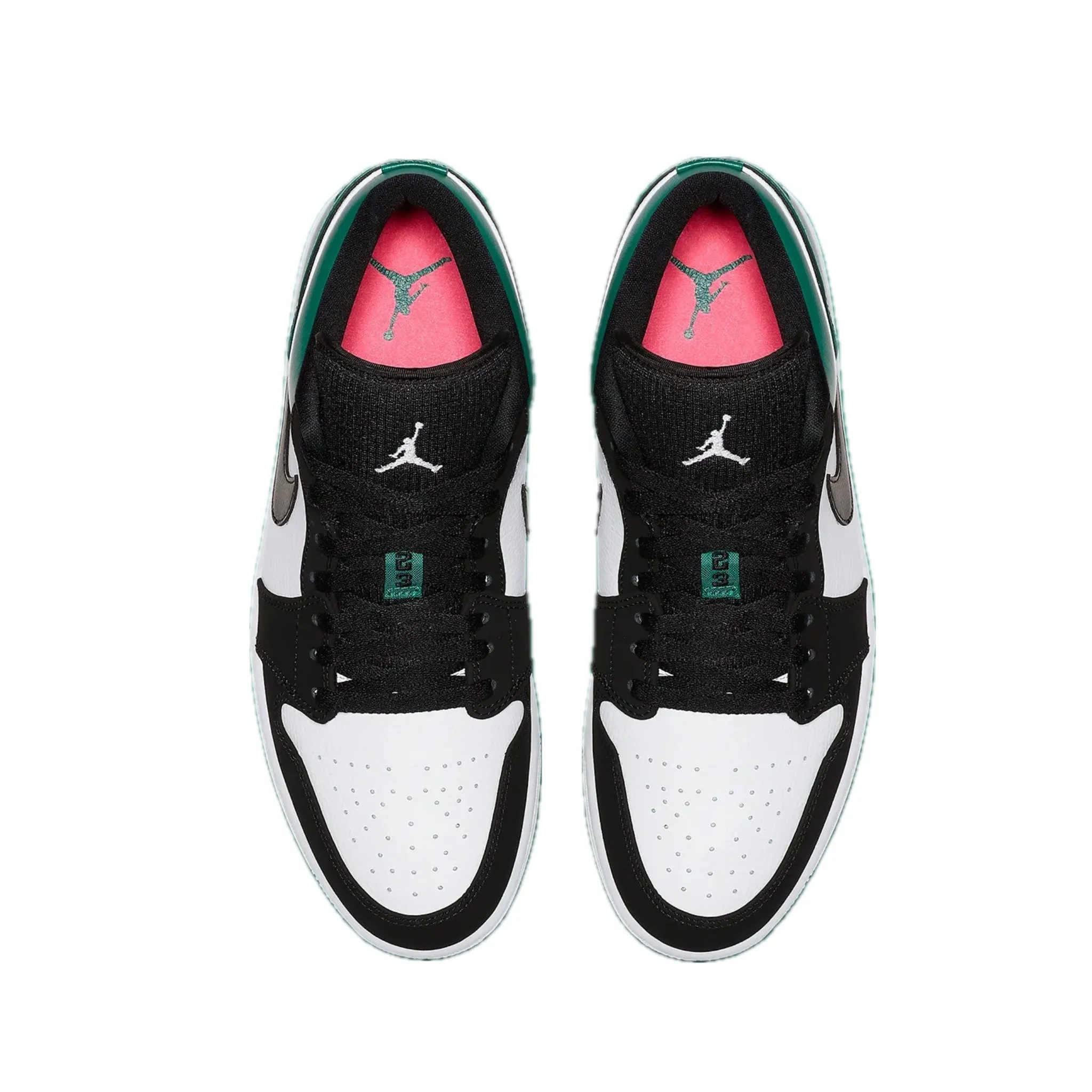 Air Jordan 1 Low (GS) Mystic Green White Black