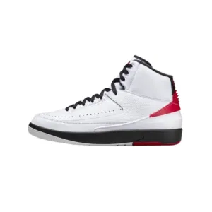 Air Jordan 2 White Varsity Red Black