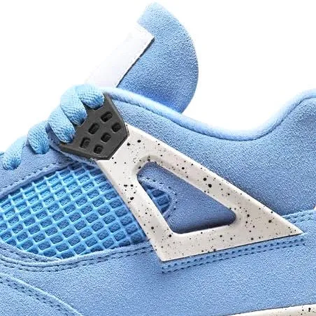 Air Jordan 4 GS UNC University Blue Black White 2021