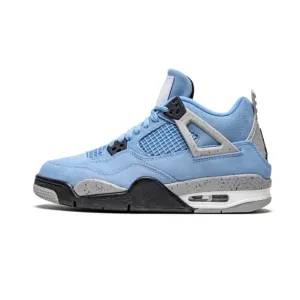 Air Jordan 4 GS UNC University Blue Black White 2021