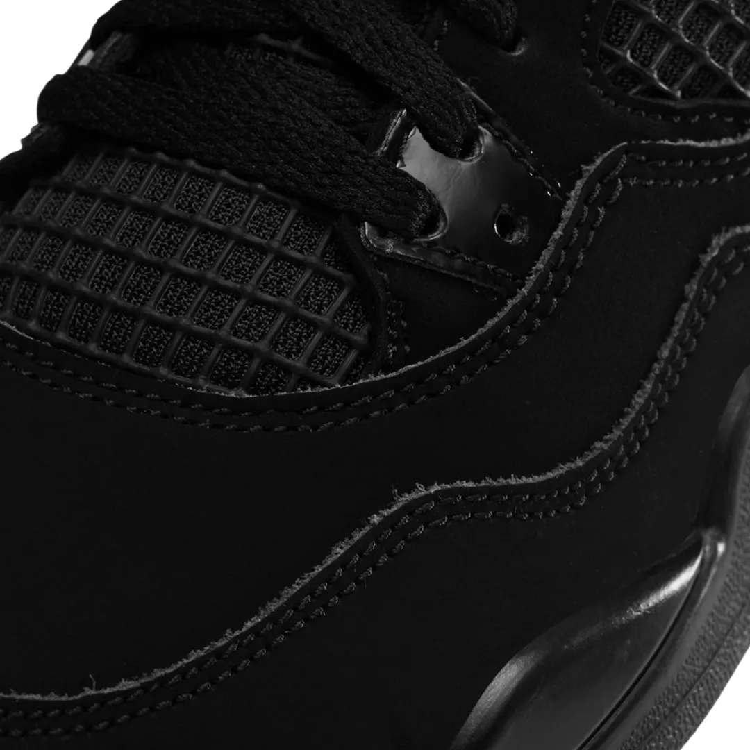 Air Jordan 4 Retro Black Cat (2020) PS Black Black Light Graphite