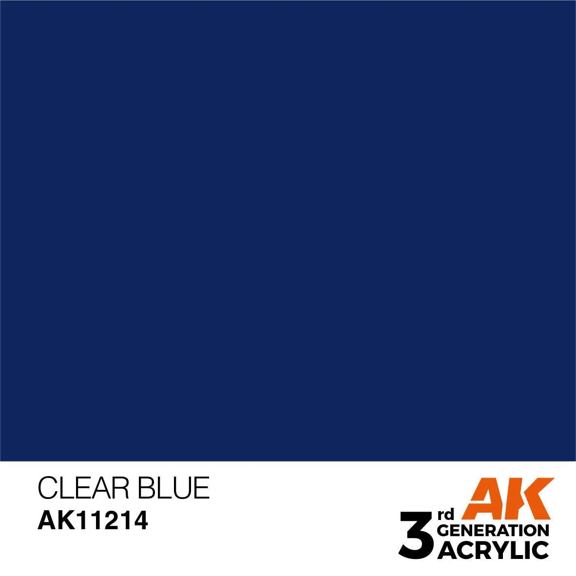 AK 3rd Gen acrylic paints: Cobalt Blue 201 - Turquoise Ink 221