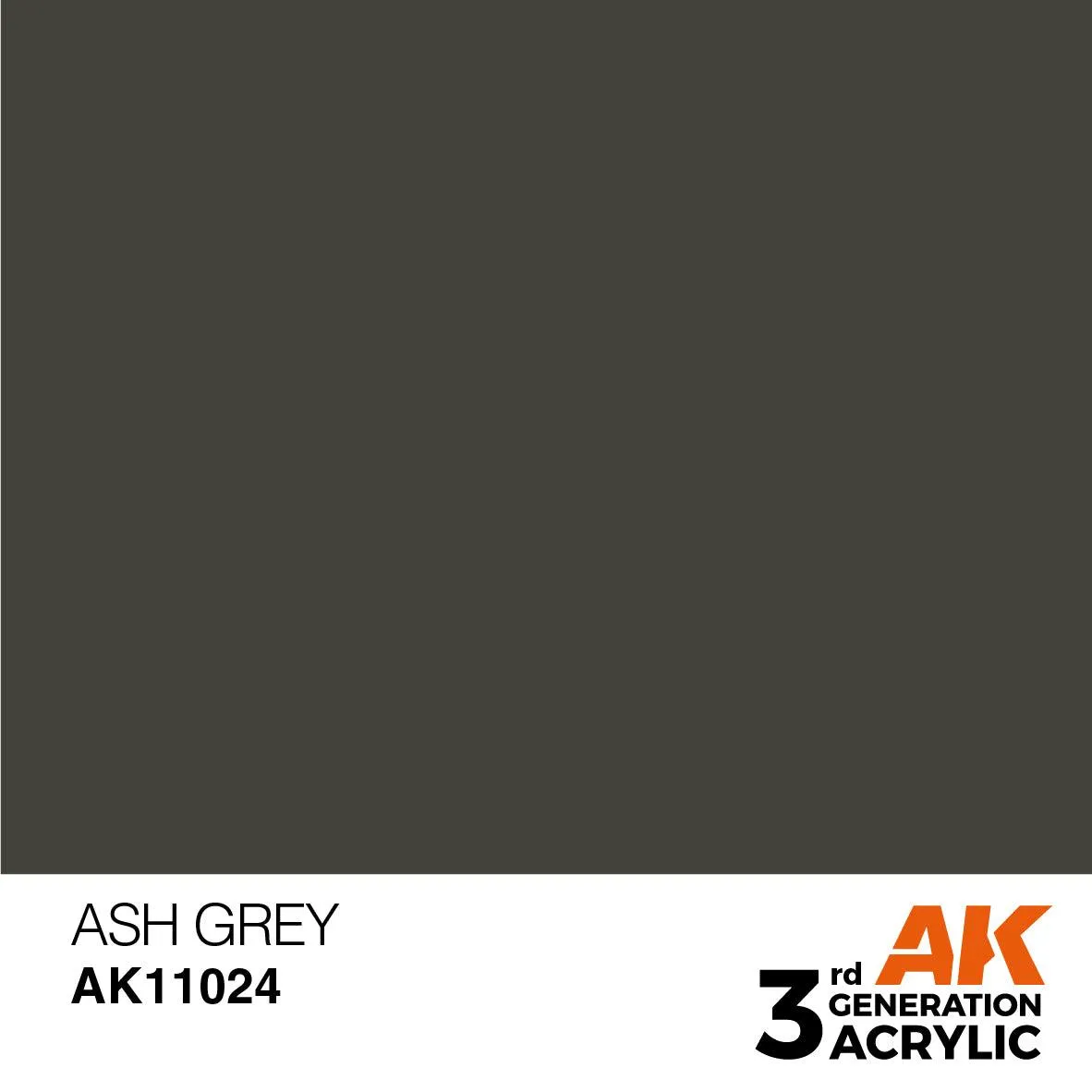 AK Interactive AK11024 3G Ash Gray Acrylic Paint 17ml