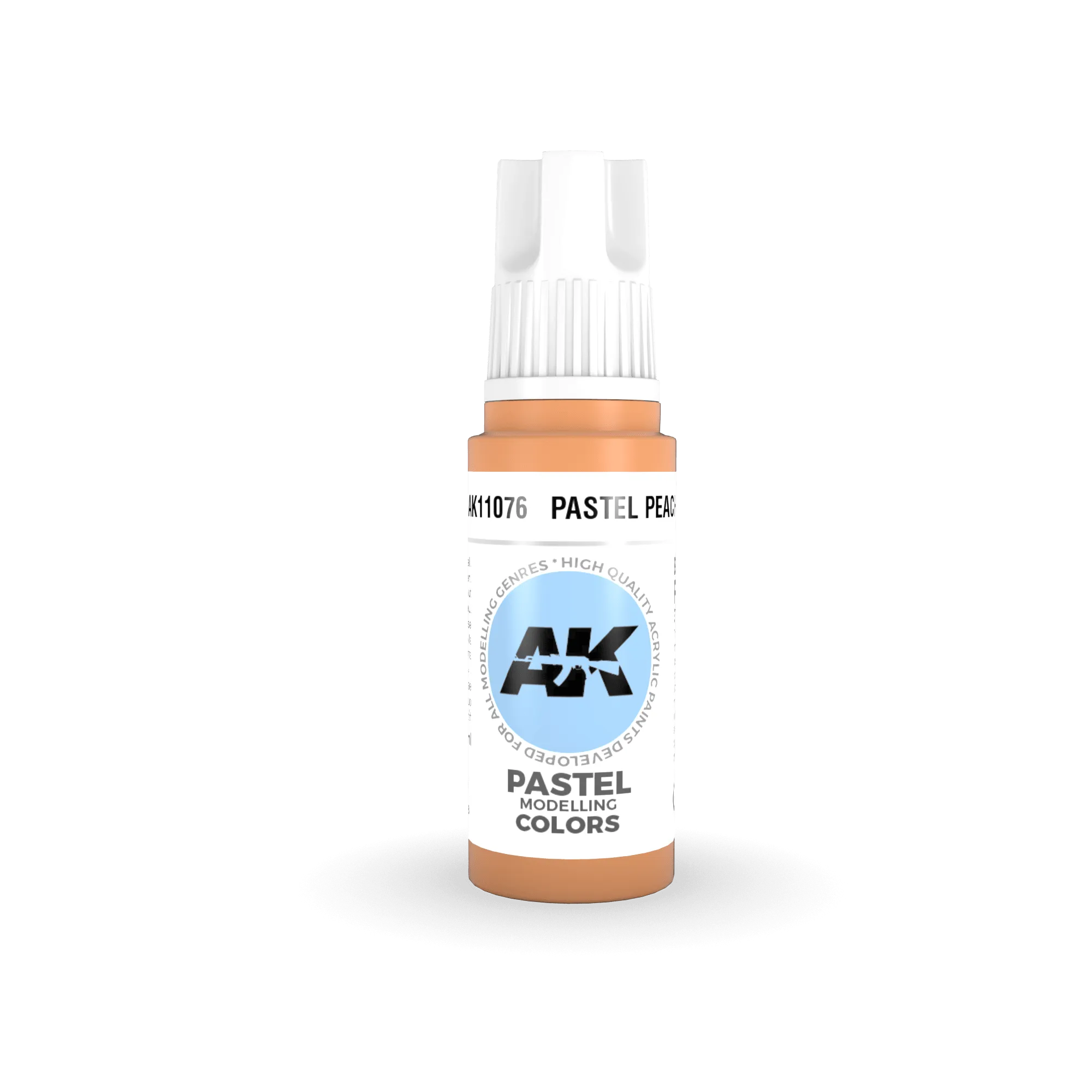 AK Interactive AK11076 3G Pastel Peach Acrylic Paint 17ml