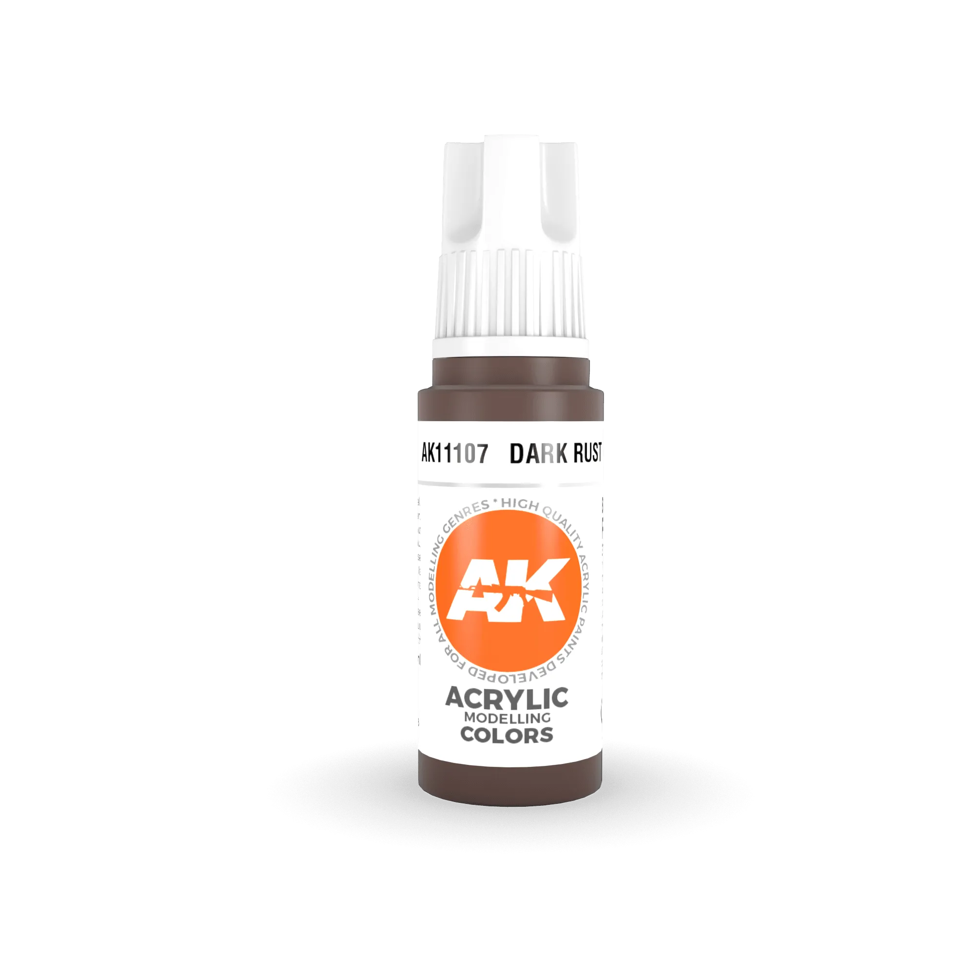 AK Interactive AK11107 3G Dark Rust Acrylic Paint 17ml