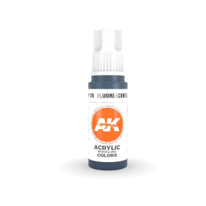 AK Interactive AK11178 3G Fluorescent Blue Acrylic Paint 17ml