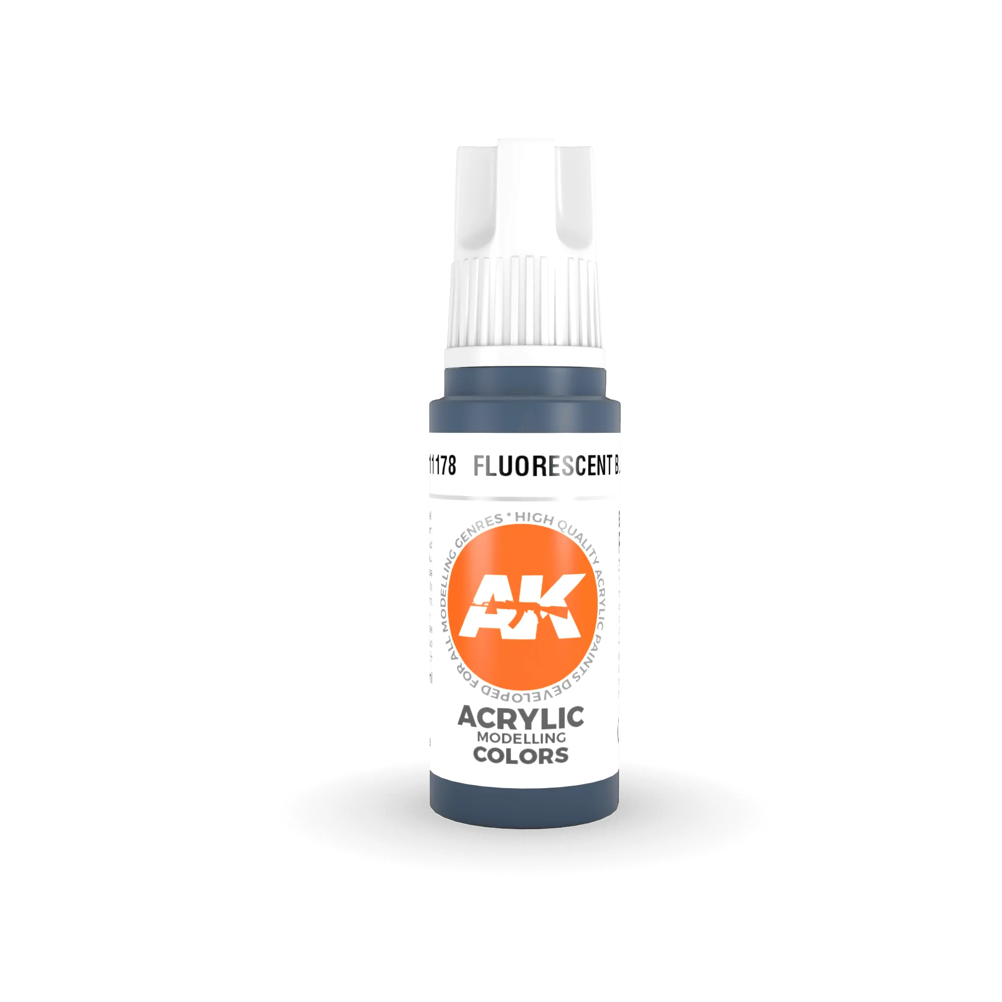 AK Interactive AK11178 3G Fluorescent Blue Acrylic Paint 17ml