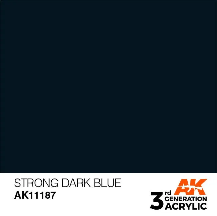 AK Interactive AK11188 3G Strong Oxford Acrylic Paint 17ml