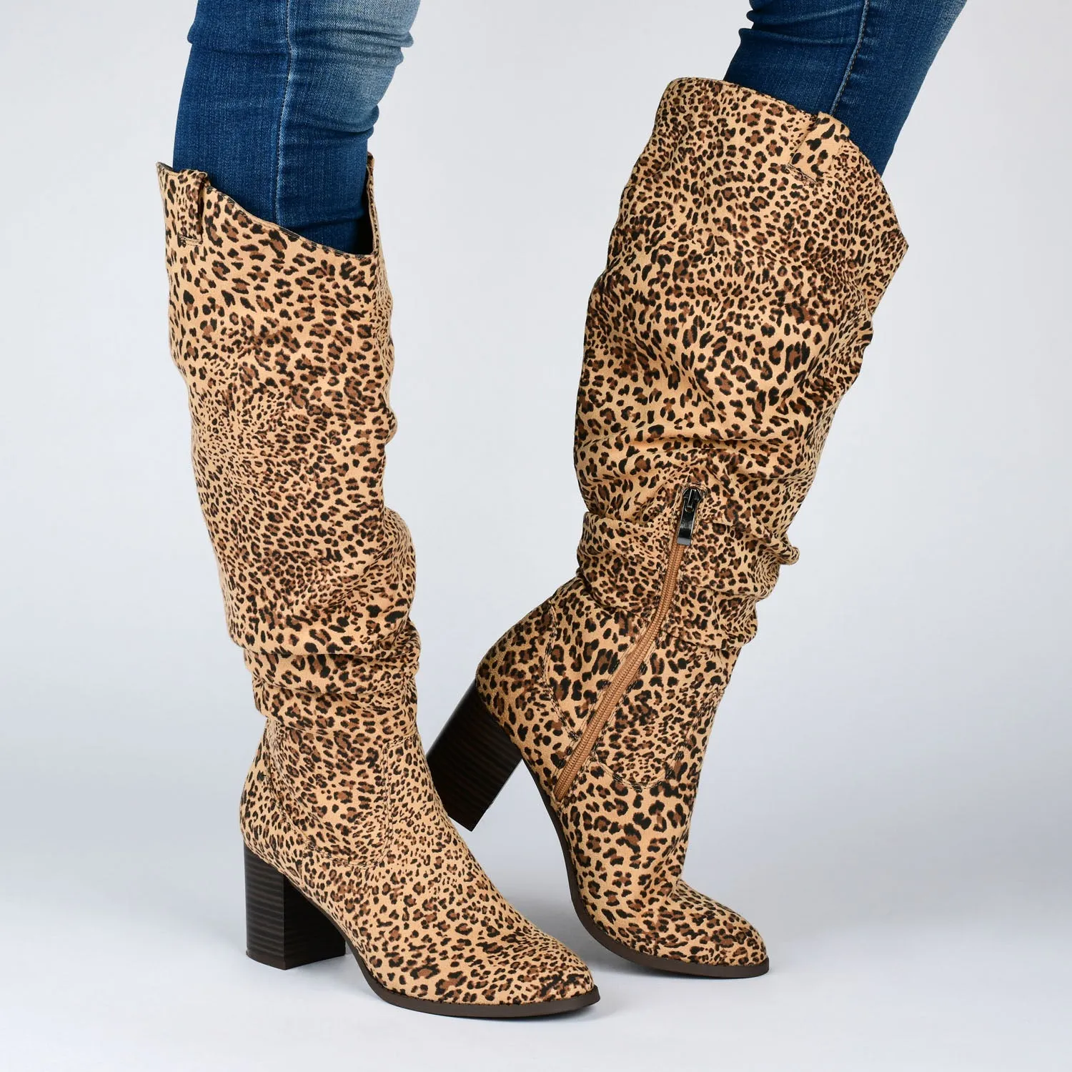 ANEIL KNEE HIGH BOOTS IN X-WIDE CALF