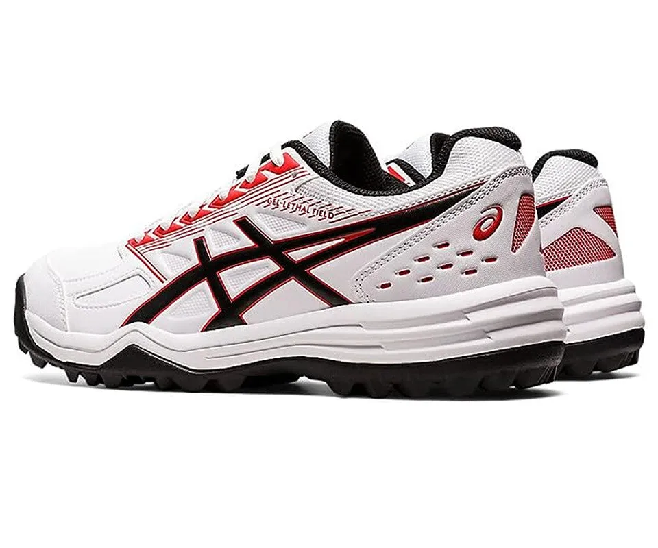 ASICS GEL-LETHAL FIELD White/Classic Red Sports Running Shoe - 1111A200.102