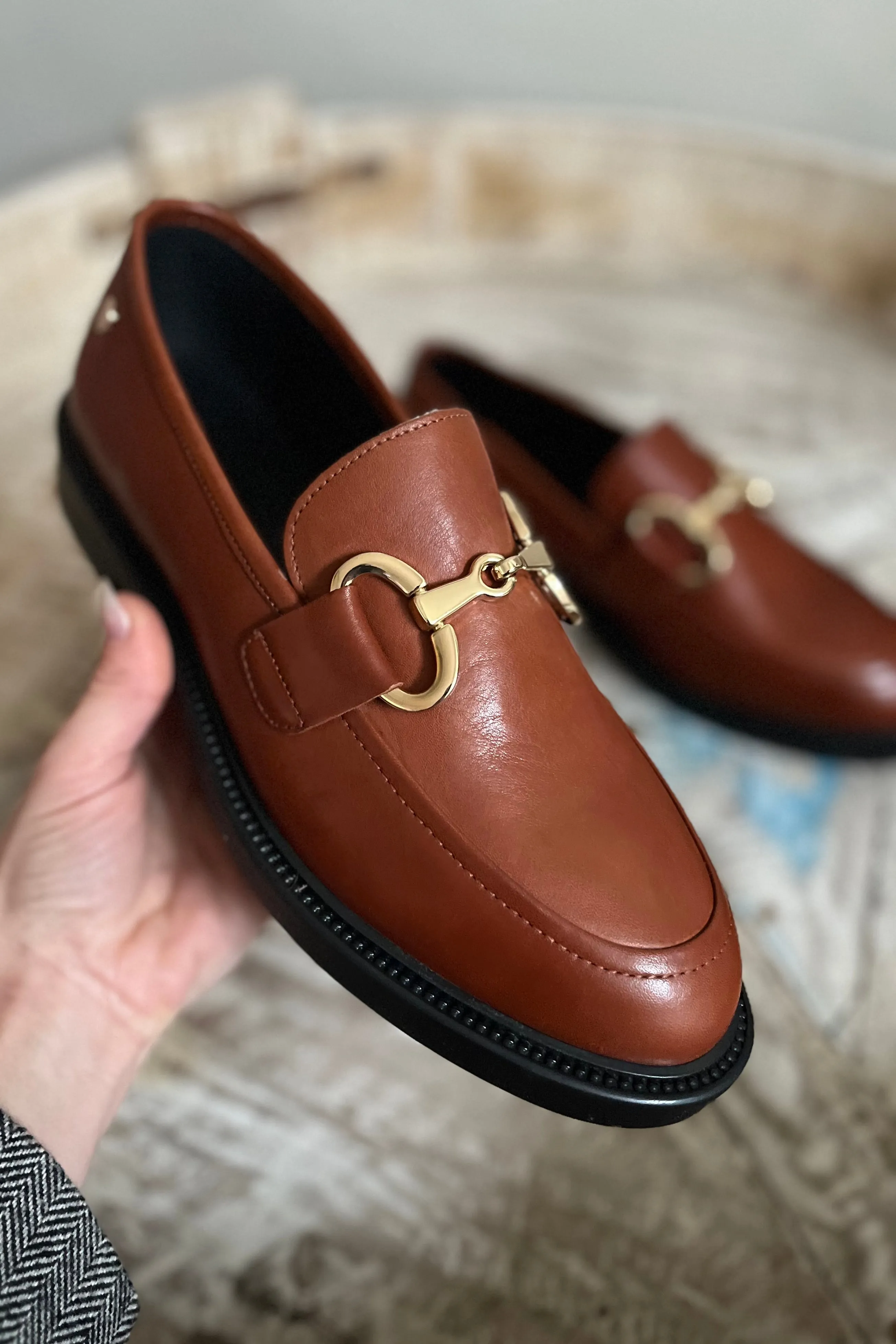 Awake - Cognac Loafer |  Cognac | Loafer fra Copenhagen Shoes