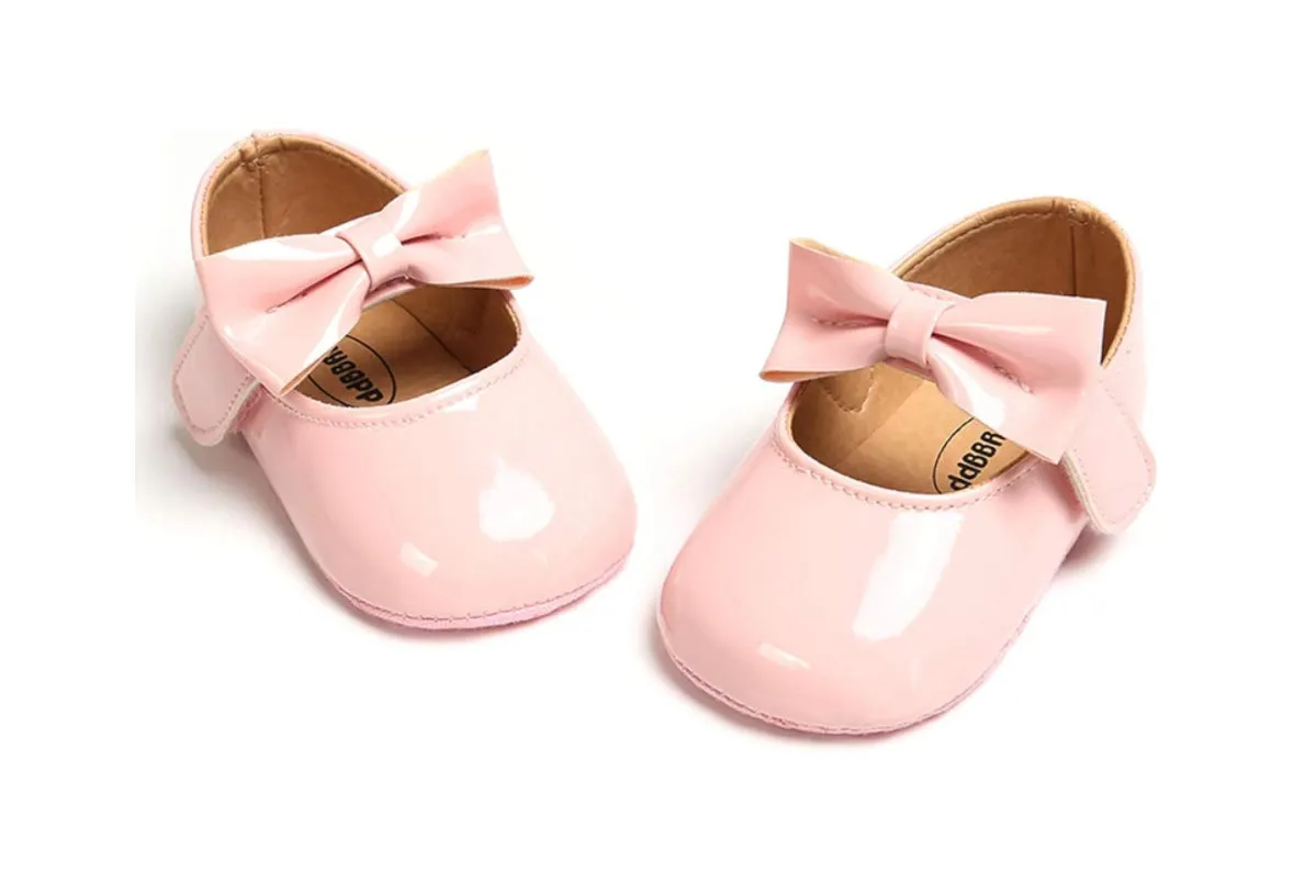 BABY MARY JANE SHINY BALLERINA FLATS