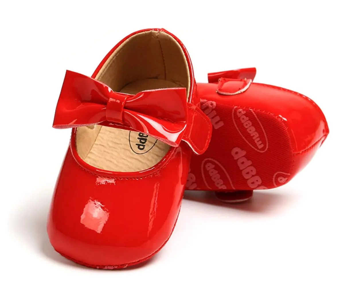 BABY MARY JANE SHINY BALLERINA FLATS