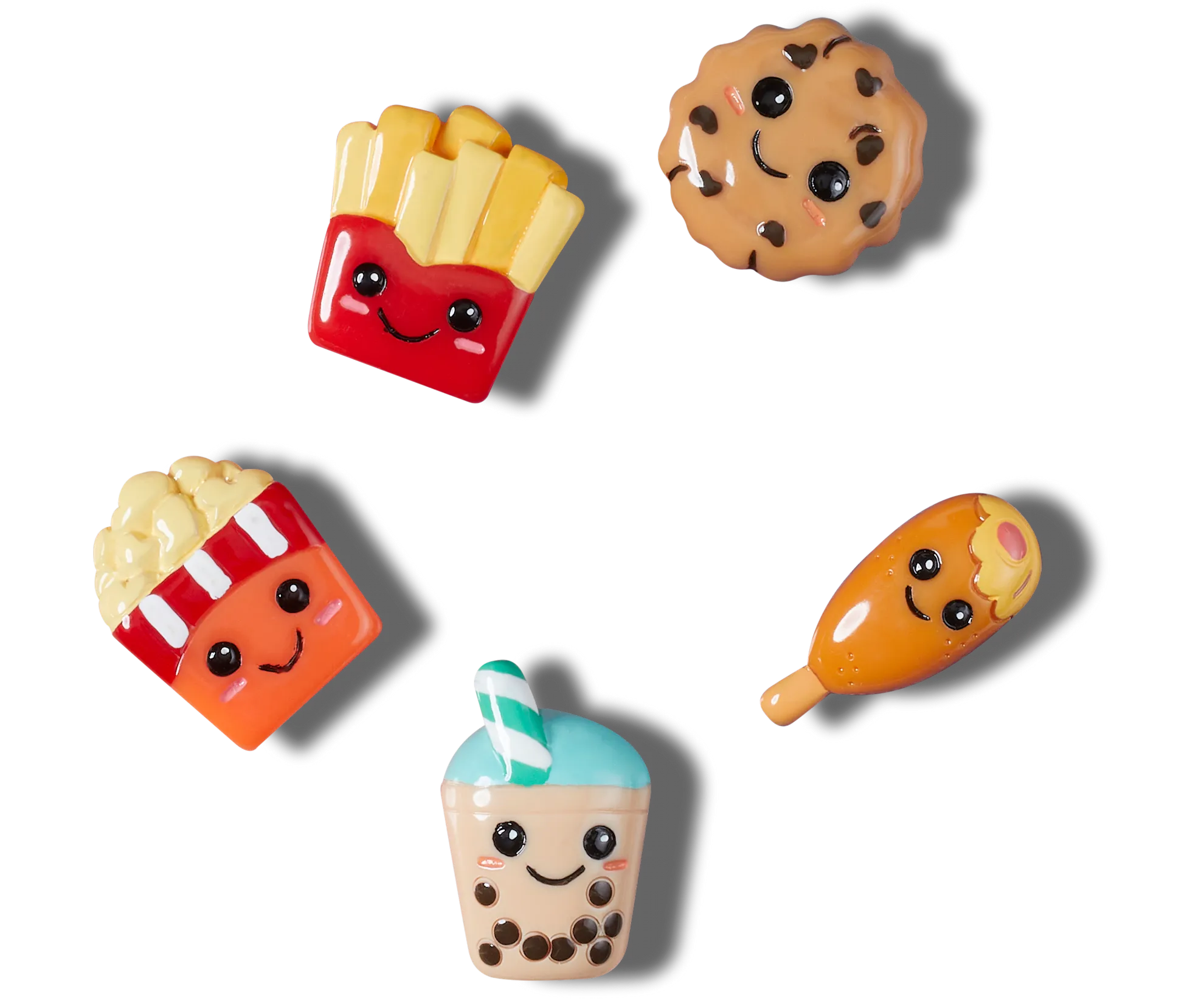 Bad But Cute Foods 5 Pack