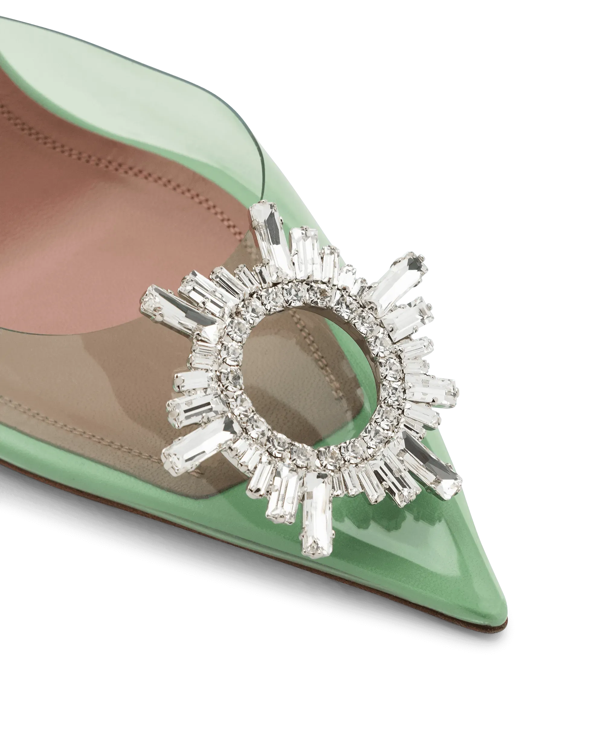 Begum Glass Sling Pumps