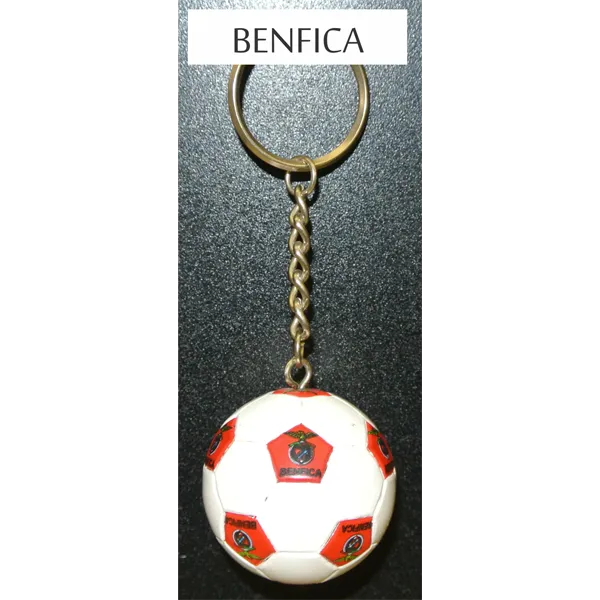 Benfica Soccer Ball Key Chain