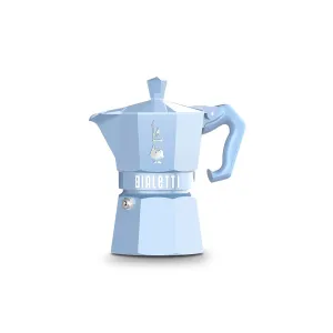 Bialetti Moka Exclusive Light Blue 3 Cup (130ml)