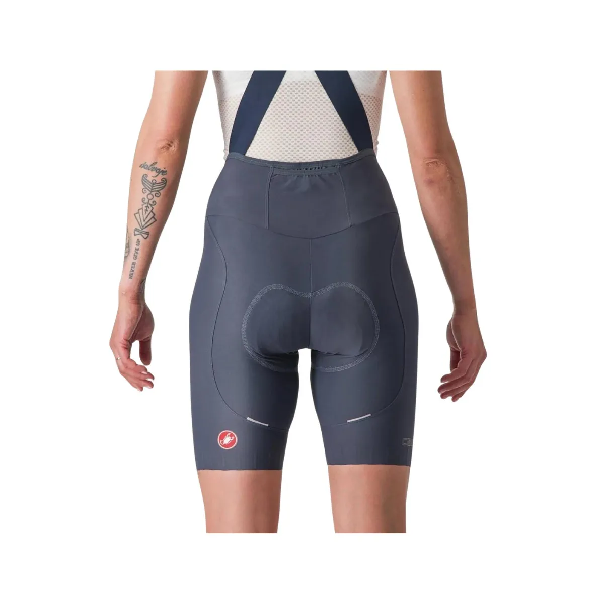 Bib Shorts Castelli Espresso W DT Navy Blue Women