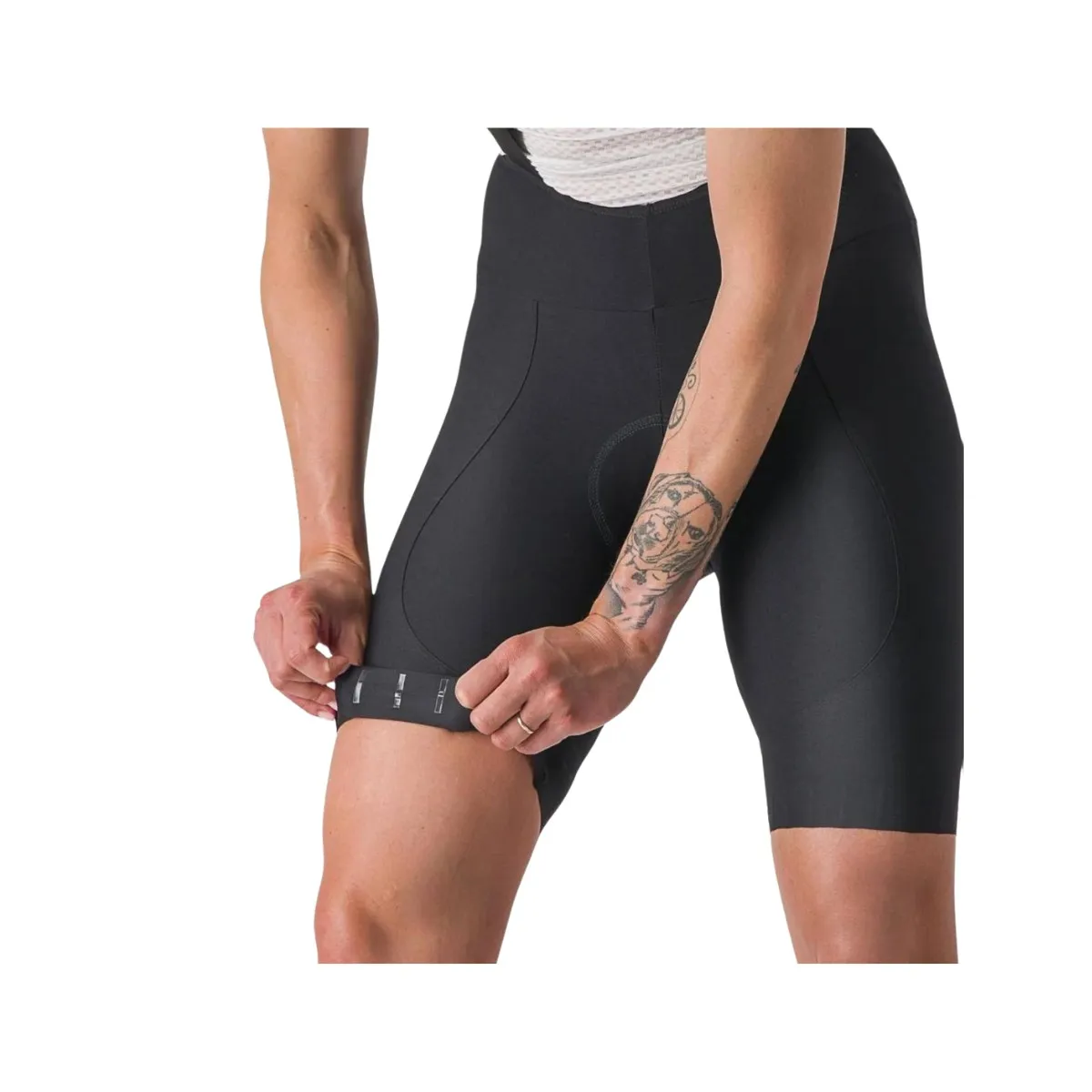 Bibshorts Castelli Espresso W DT Black Woman