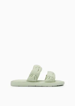 Biscotti Flat Sandals - Green