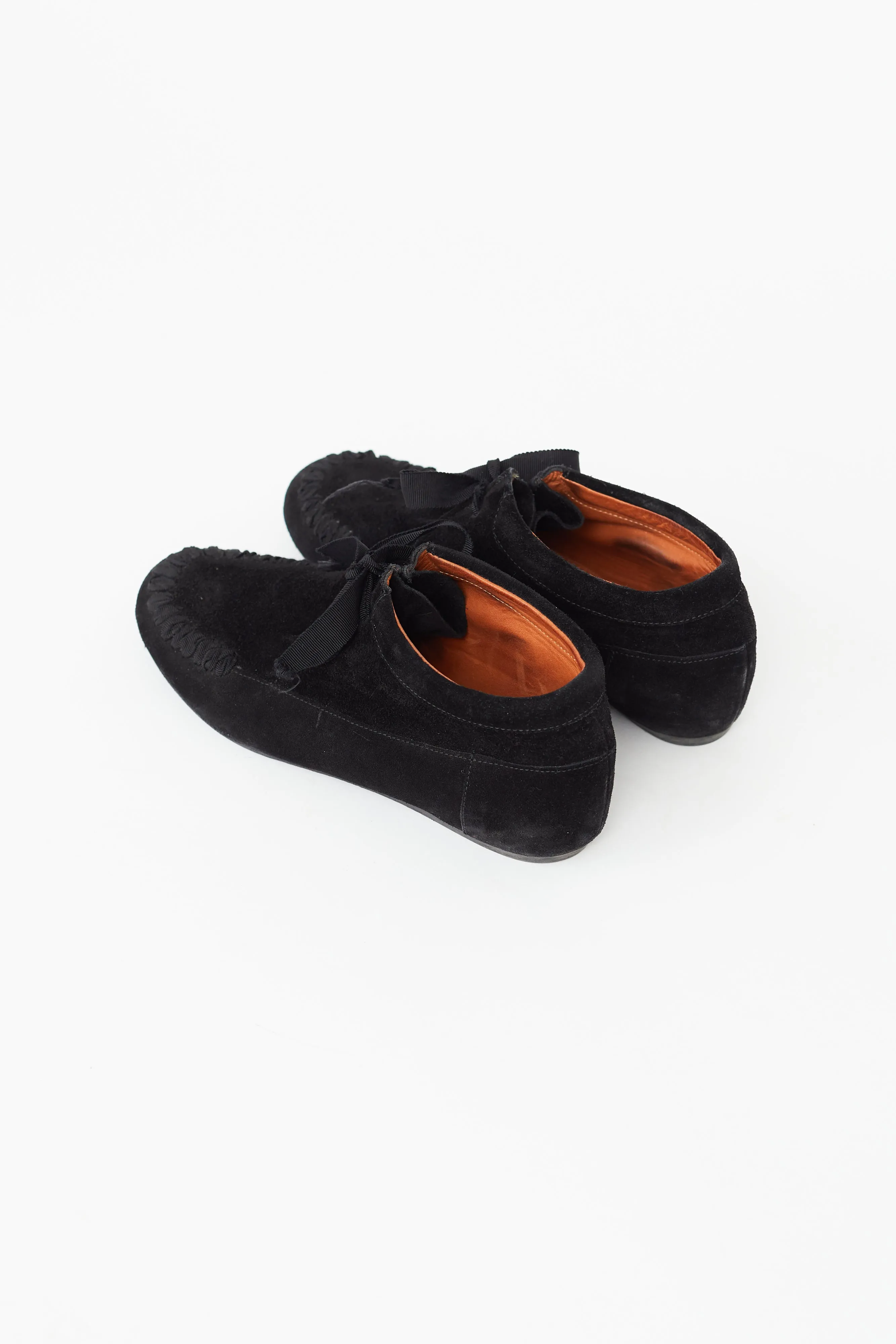 Black Suede Moc Loafer