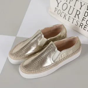 Bling Pattern Slip-on Casual Shoes