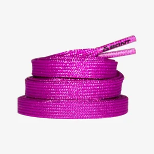 Bont Shimmer Skate Laces 8mm - Flamingo Pink - Multiple Sizes