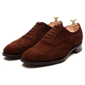 'Buck' Brown Suede Brogues UK 8 F